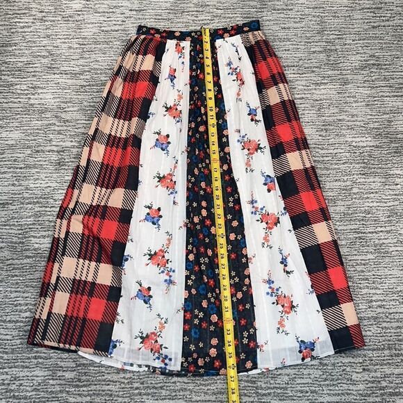 NWT Anthropologie Let Me Be Contrast Maxi Skirt - Picture 10 of 14